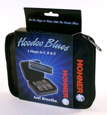 HBP Hoodoo Blues Harmonica - 3-Pack
