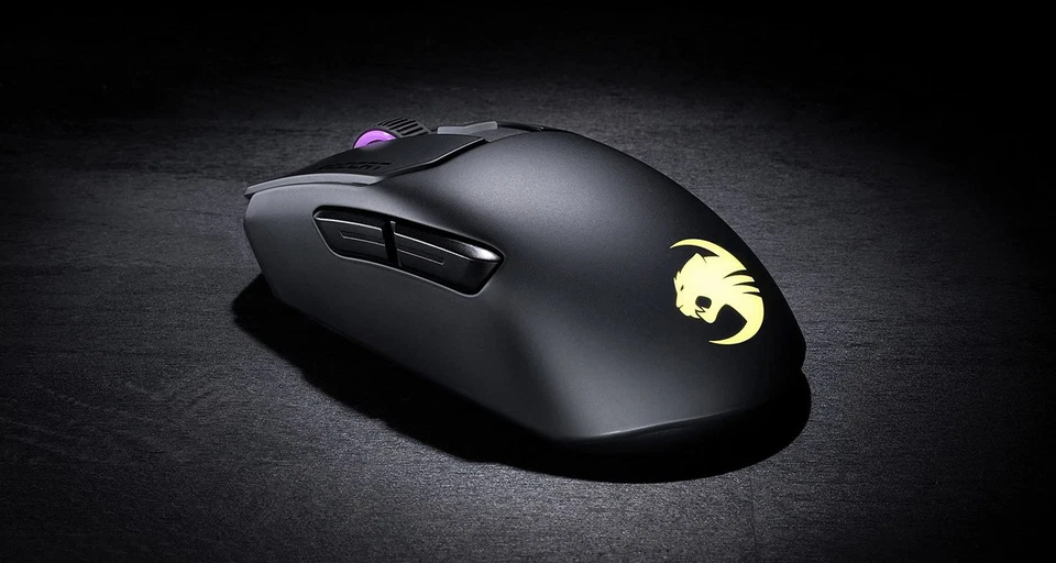 Kain 200 Wireless PC Gaming Mouse, AIMO RGB Backlit Lighting, Owl-Eye Optical... - Image 3 of 4