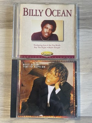 3  CDs :   BILLY  OCEAN   -   Gold   +  Time To Move On +  Tear Down These Walls