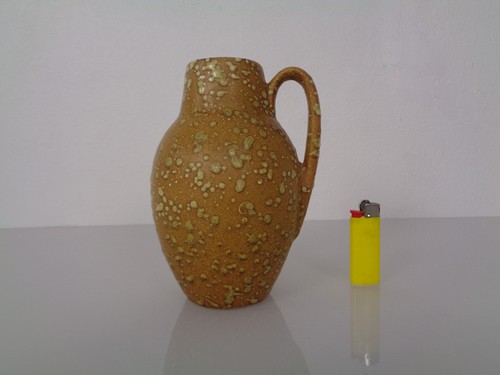 Vase En Céramique Siery Vintage Fat Lava Scheurich 414-16 Des Années 70