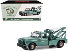 1/18 1967 Chevrolet C-30 Dually Wrecker Tow Truck "Holley Speed Shop" Green