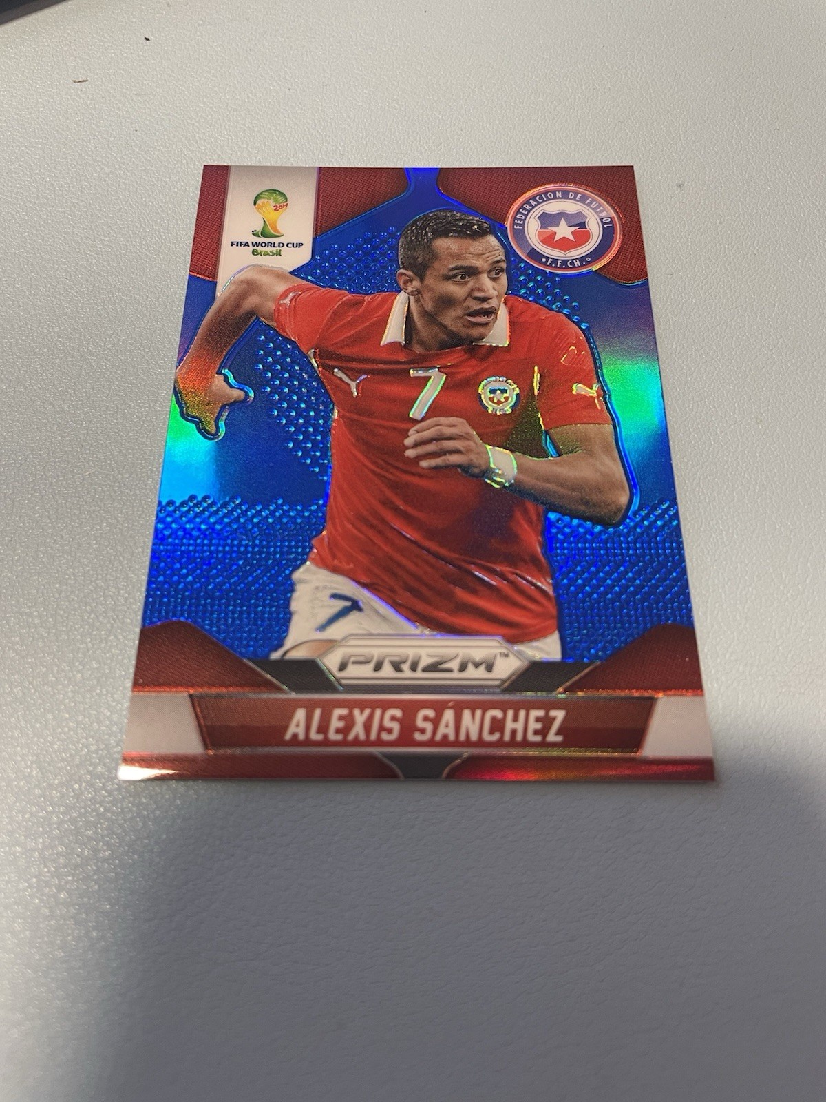 2014 Panini Prizm World Cup Blue Prizm /199 Alexis Sanchez Chile