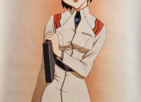 1990s SEGA Neon Genesis Evangelion B2 Poster Maya - anime manga shonen vintage