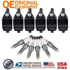 6 Pack Mopar Ignition Coils & Spark Plugs For Chrysler Jeep Dodge Ram 3.6L UF648