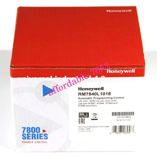 Neu im Karton Honeywell RM7840L 1018 RM7840L1018 Brennersteuerung DHL oder FedEX - Bild 1 von 2