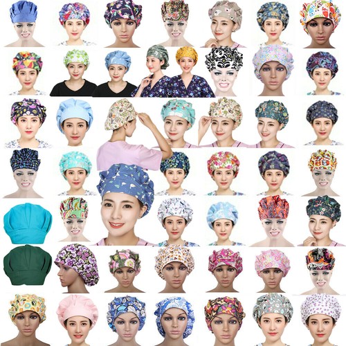 Operating Room Cotton Scrub Hat Caps 
