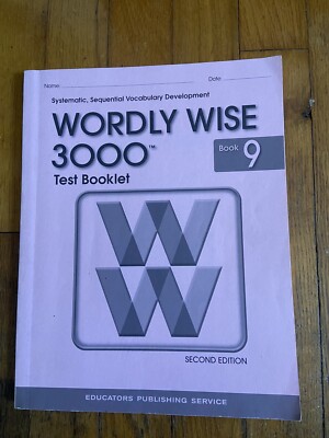 Wordly Wise 3000: Test Booklet, Book 9