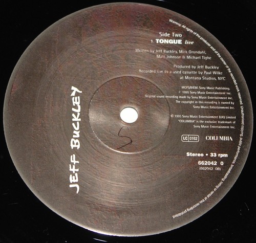 JEFF BUCKLEY LAST GOODBYE ~ UK 3-TRACK 10-INCH NUMBERED LTD EDITION SINGLE 1995 - Picture 5 of 8