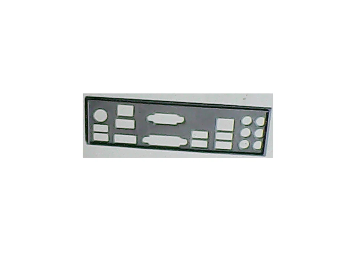 Plaque Arrière I/O Shield Pour Carte Mère ASRock H81M-DG4 - Occasion