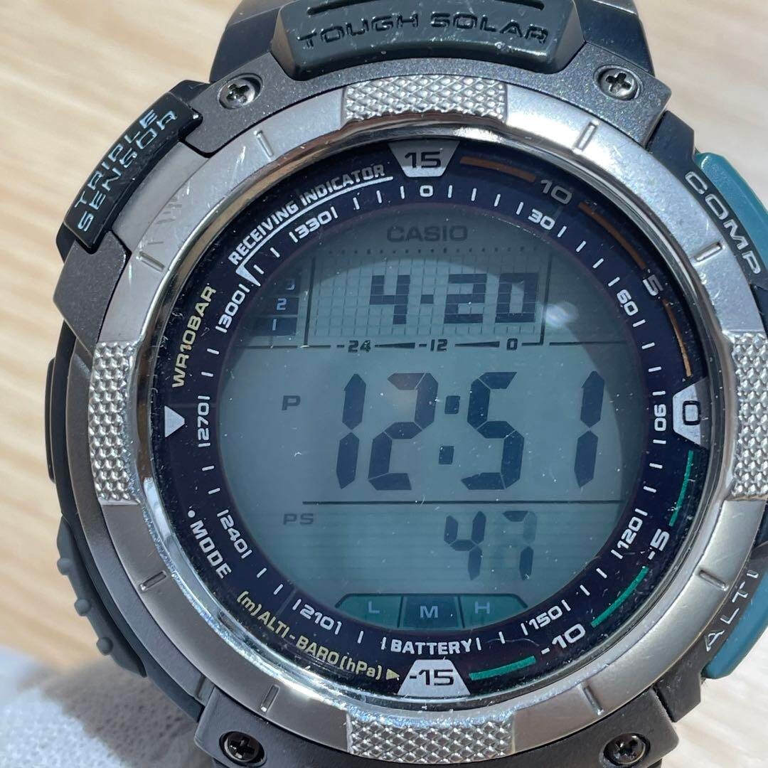 Casio Prw-1000J Solar Radio Watch for sale online | eBay Casio Prw-1000J Solar Radio Watch for sale online | eBay