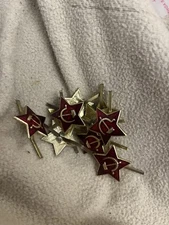 Job Lot Russian Soviet USSR Awards And Cap Badges 10 In total Navy Army Tank