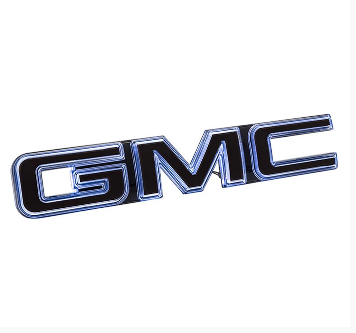 2020-2023 GMC Sierra 1500 2500HD 3500HD Illuminated Emblem Kit Black GM 86537576 - Image 2 of 3