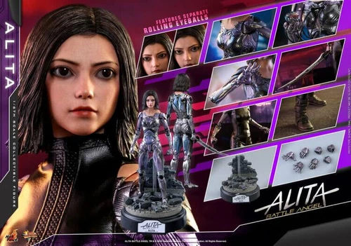 Hot Toys MMS520 ALITA: Battle Angel 1/6 personaggi nuovi in magazzino - - Foto 3 di 12