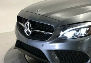 Mercedes Benz Oem W5 C Class 15 Amg Night Edition Black Amg Front Grille Ebay