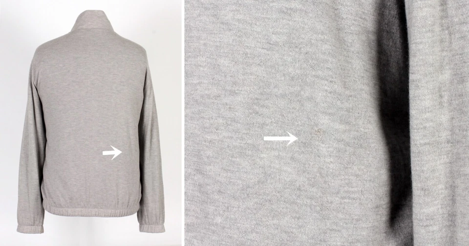 Loro Piana 100% Cashmere / Polyester Reversible Jacket Coat - Blue $2750 Retail  - Image 4 of 4