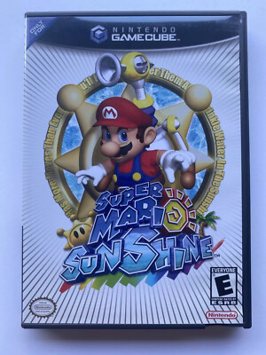 Nintendo Super Mario Sunshine GameCube Complete CIB Platformer  Nintendo Publisher Excellent Condition Tested/Works