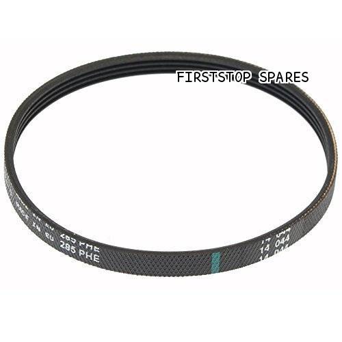 TUMBLE DRYER MOTOR PULLEY DRIVE BELT FOR BEKO 4PHE 285 FITS DCU7230S DCU7230W - Picture 1 of 1