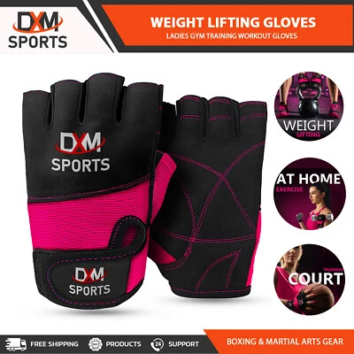 DXM Women Weight Lifting Gloves Gym Training Workout Bodybuilding Fitness Gloves