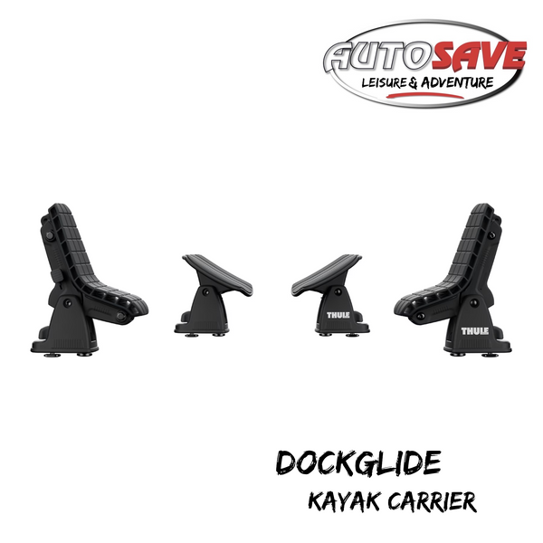 THULE 896 DockGlide Kayak Carrier Car Roof Bar Support Holder