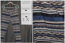 NWT honey and lace laguna leggings size 3x  1000000548