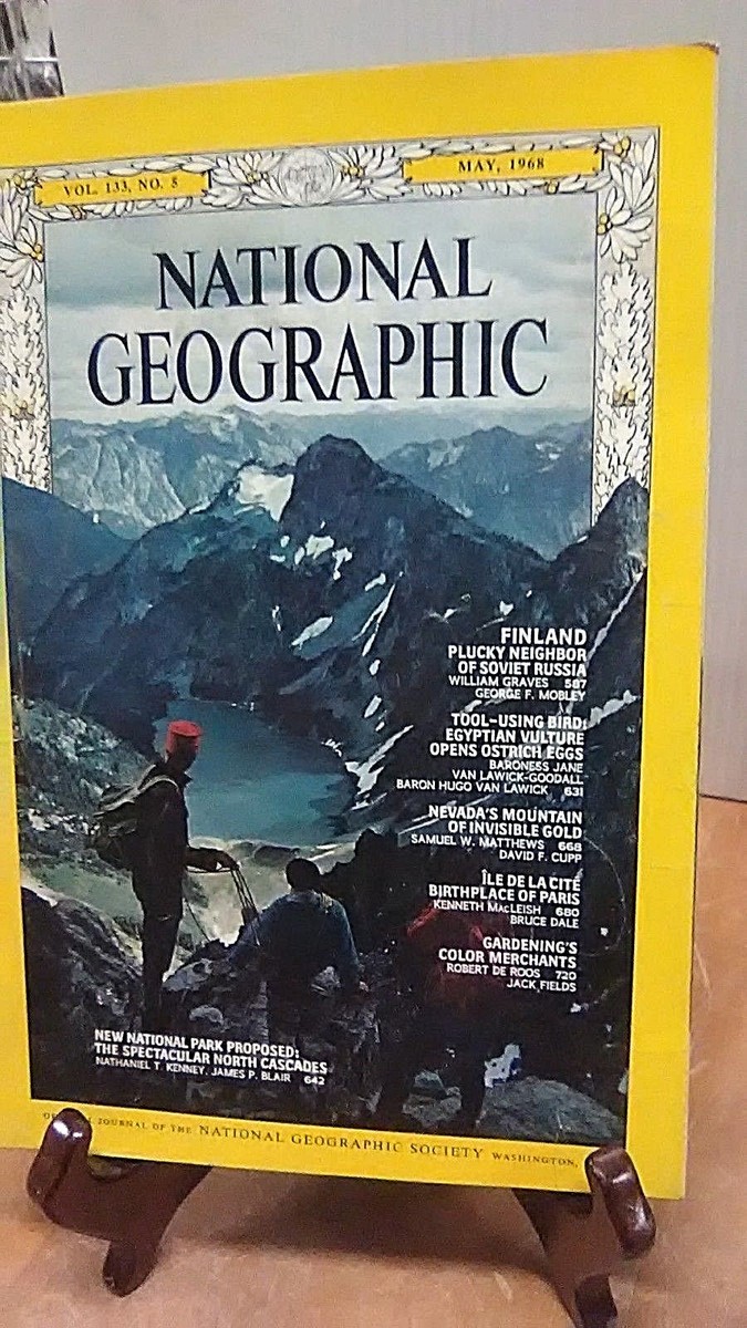 National Geographic Magazine Nat Geo May 1968 (Fc13A-1) | eBay