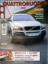 Quattroruote 563 2002 Foto Alfa Sprint. Volv XC90. Lamborghini Murci�lago [Q81]