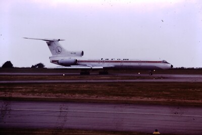 1978 Tarom YR-TPF Aircraft Aviation 35mm Original Dia Ref 722