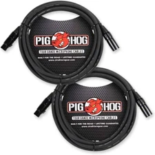 Strukture Pig Hog 15Ft 8Mm High Performance Xlr Microphone Cable Black