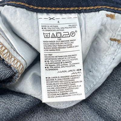 ハンドメイド Old Navy Women Size 4 Mid Rise Stretch Cotton Denim 4 inch Shorts