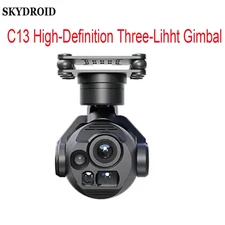 Skydroid C13 High-Definition Multifunctional Three-Light Gimbal 30x Zoom Camera