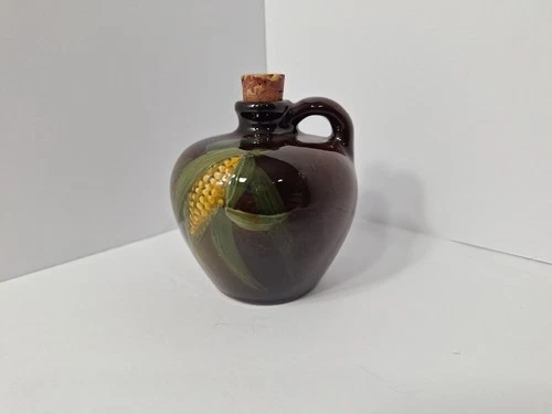 Vintage Weller Louwelsa Corn-Themed Hand Painted Jug - No. 4 XXXX 147 11 Printed
