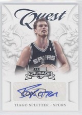 2012-13 Panini Crusade Quest Auto Tiago Splitter #95 Auto 4a1
