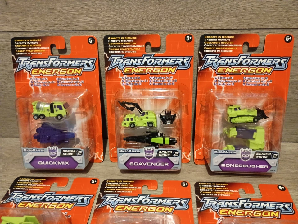 Transformers Energon Micromaster Series 2 2004 Constructicons Devastator Re-seal - Image 2 of 4