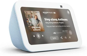 Amazon Afficher l'écho 5 (3rd Génération) 5.5 Affichage intelligent de pouce avec Alexa Cloud Blue