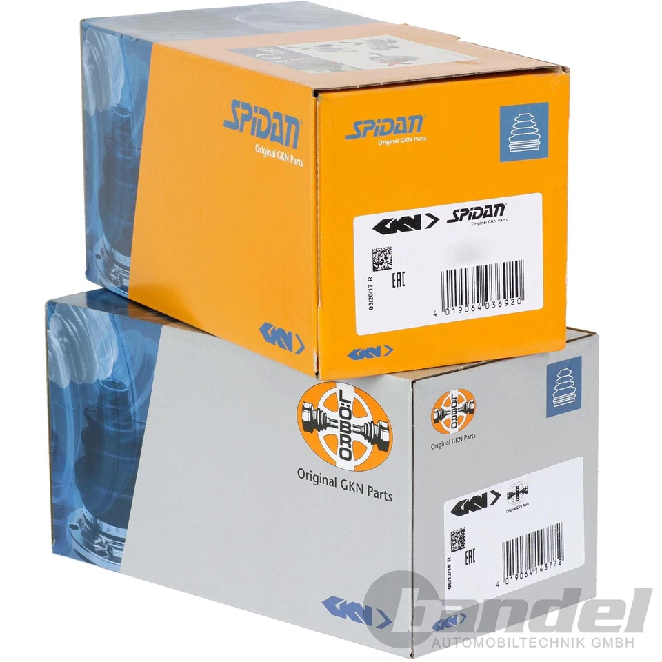 Spidan Löbro Joints D'Arbre de Trasmission Lot Convient pour Audi A4 A6 Skoda - Photo 4/4