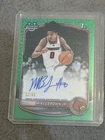 Topps 2025-26 Bowman Chrome Mikel Brown Jr. Louisville Rookie Auto /99 Green