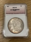 1881 Morgan Silver Dollar NGC MS64 UNCIRCULATED $1