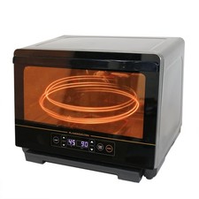 Model Hand-Painting Booth with Hot Air Dryer - LED Light, Timer, Strong Exhau...