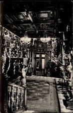 RPPC Peles Castle Sinaia Romania vintage postcard c578