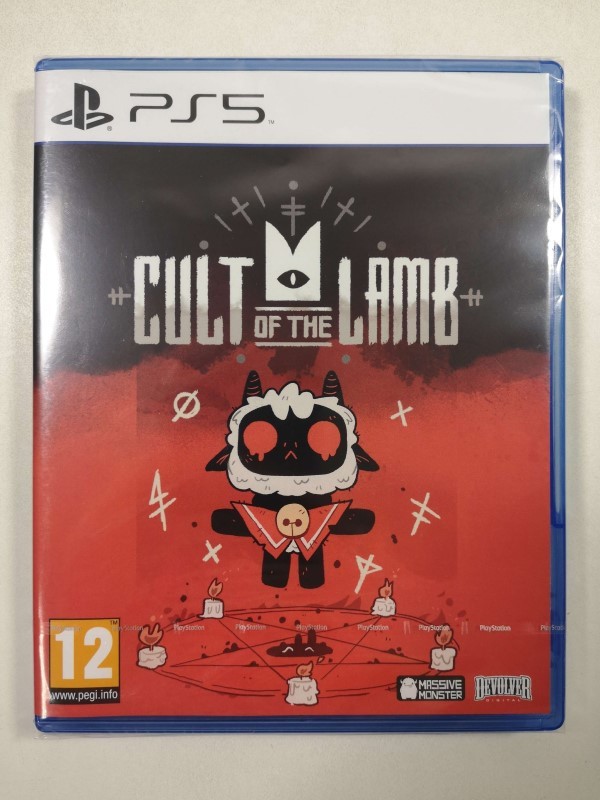CULT OF THE LAMB PS5 FR NEW GAME IN ENGLISH/FRANCAIS/DE/ES/PT)