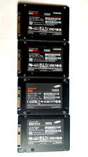 Lot of 4 Samsung SSD's 2.5" SSD Solid State Drive Tested