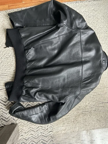 Neovintage Pilot ItalianCalf Leather Jacket Baldinini image 5