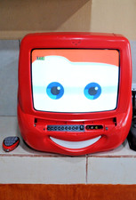 Lightning McQueen CRT TV  With DVD - Tested &...