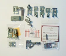 Lot of New Unused Sewing Machine Various Presser Feet, Lot of 13 Feet, All New