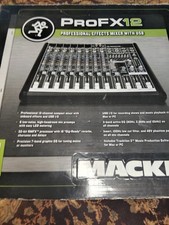 Mackie ProFX12 Mixer 12 Channel Pro Mic/LINE Mixer with FX -for Repairs