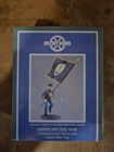 American Civil War CSA Color Bearer Virginia Flag State Figure New