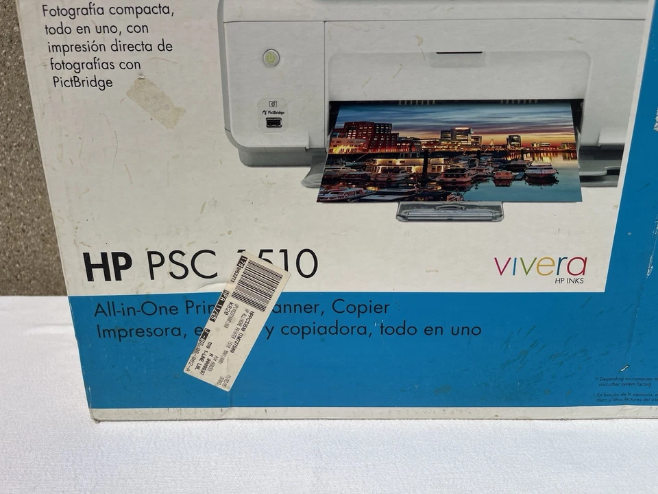 HP PSC 1510 All-in-One Printer Scanner Copier NEW - Image 3 of 4