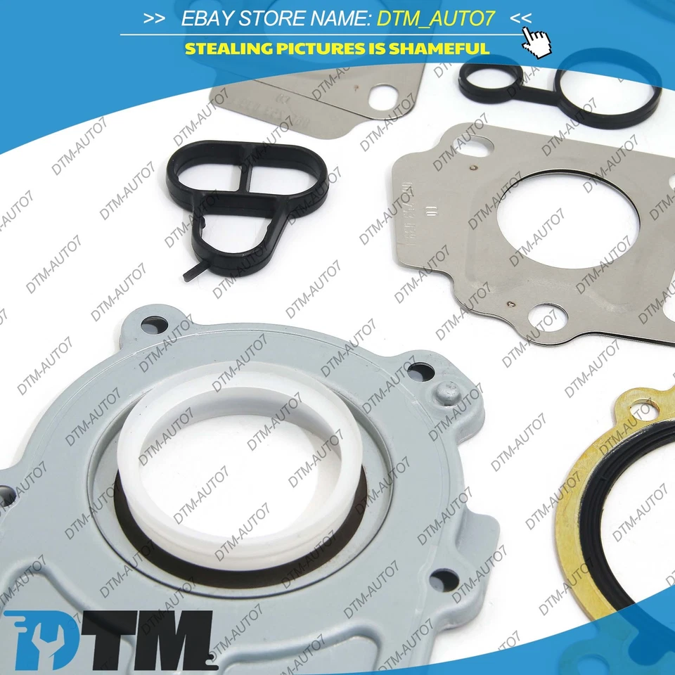 Juego de juntas de cubierta de válvula de culata de motor para AUDI Q7 S4 S5 3.0 TFSI Foto 4 de 4