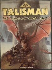 Talisman: Magical Quest 2nd Edition Complete 1985 Board Game with Expansion Pack