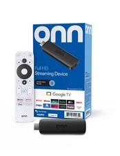 onn Full HD Streaming Device, Google TV - Fast Streaming, 8GB Storage, 1.5GB RAM